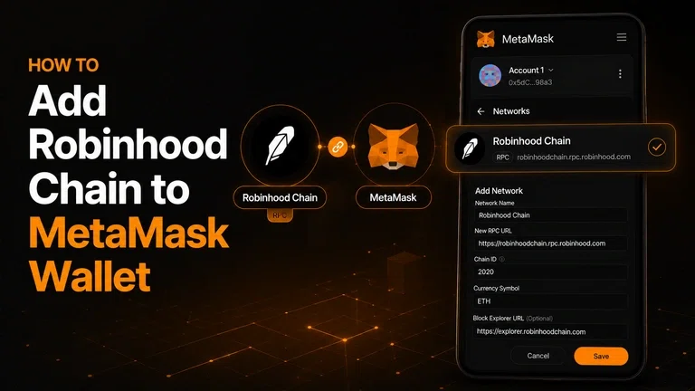 How to Add Robinhood Chain to MetaMask Wallet