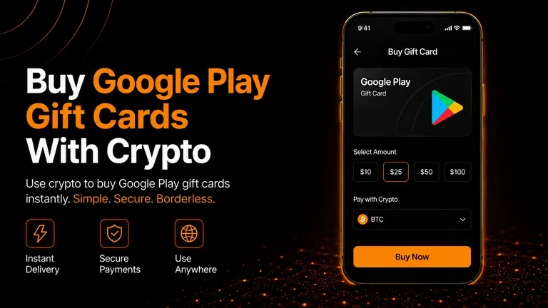 Buy Google Play Gift Cards With Crypto: A Full Guide