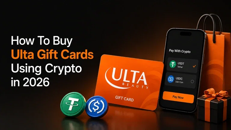 How To Buy Ulta Gift Cards Using Crypto in 2026
