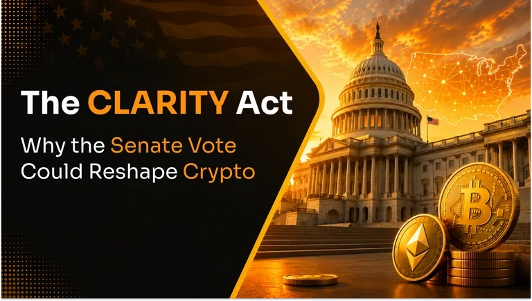 The CLARITY Act Moves Forward: Why the Senate Vote Could Reshape Crypto in America