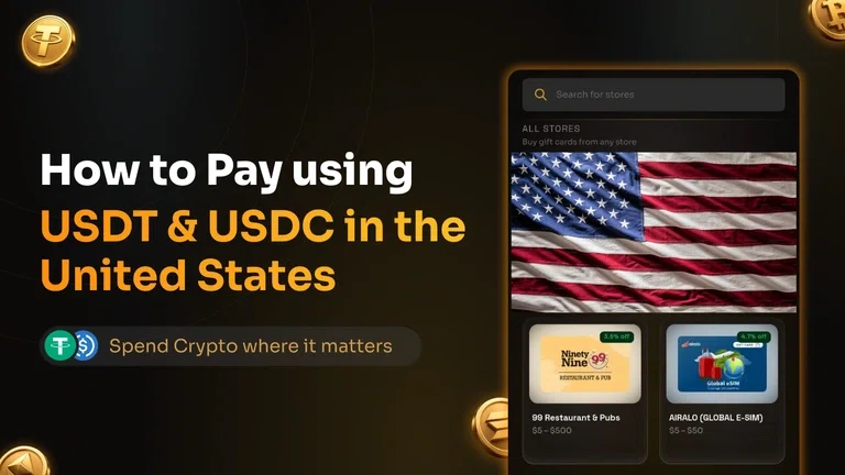 How to pay with USDT/USDC in the United States
