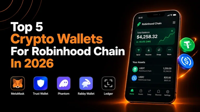 Top 5 Crypto Wallets For Robinhood Chain In 2026