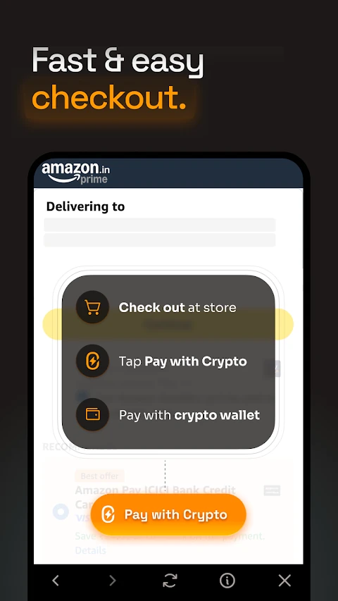 0fiat checkout screen