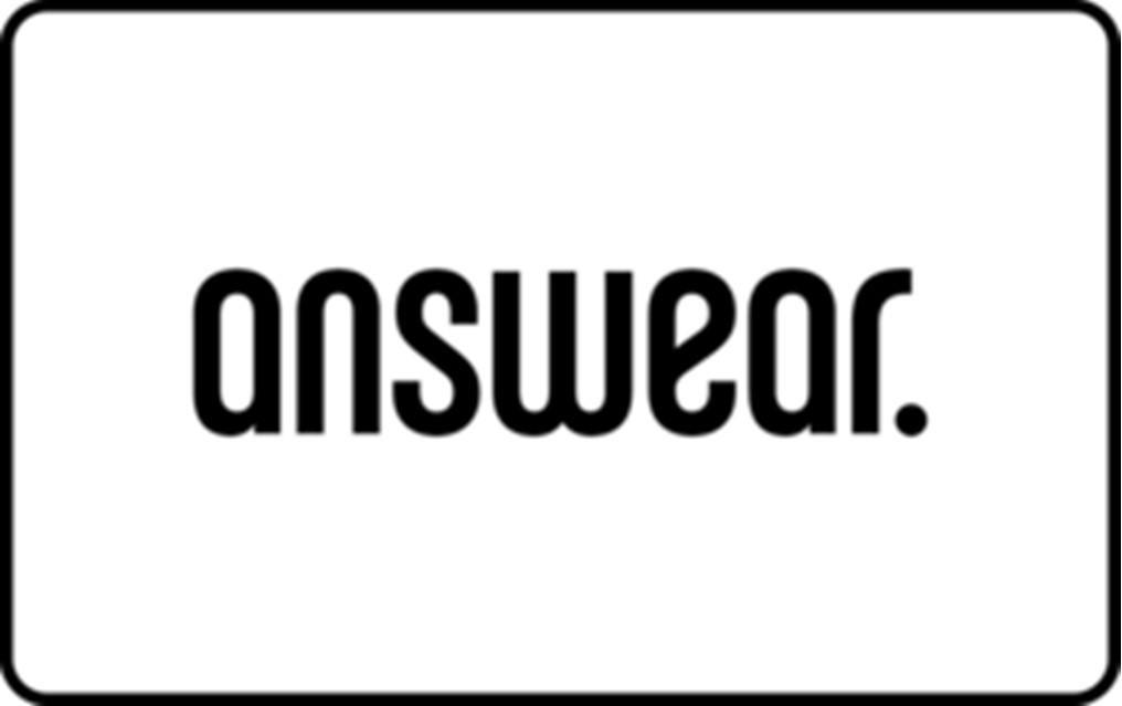ANSWEAR gift card