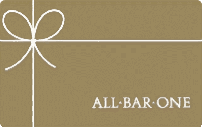 All Bar One gift card