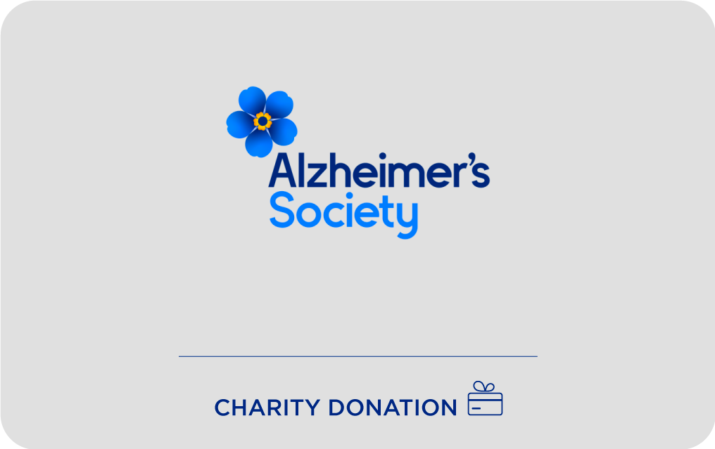 Alzheimer's Society gift card