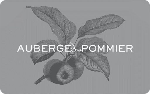 Auberge du Pommier gift card