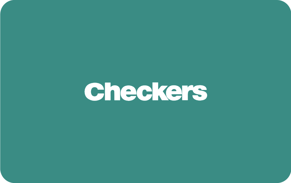 Checkers gift card