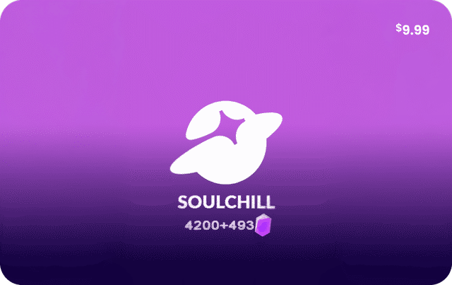 Soulchill 4200+493 free crystals gift card
