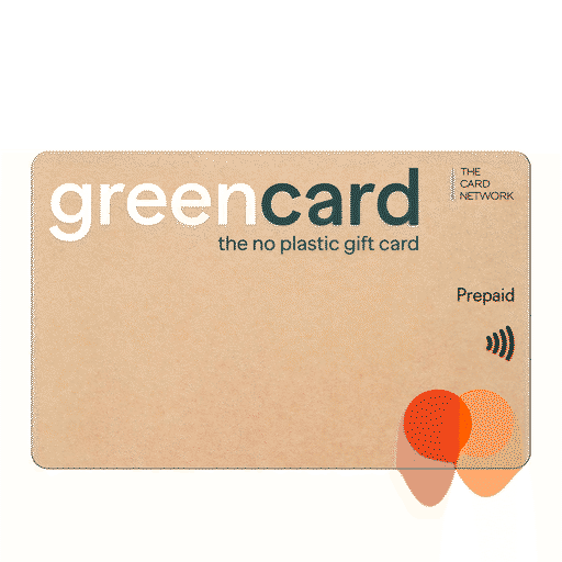 The Green Card - Digital VISA AUD 30 prepaid card