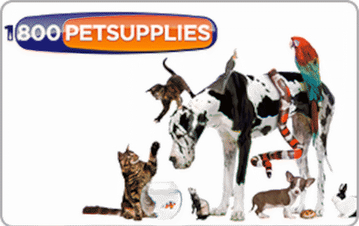 1-800- Pet Supplies.Com gift card
