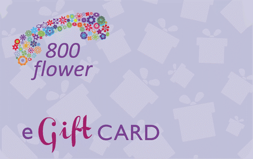800 Flower gift card