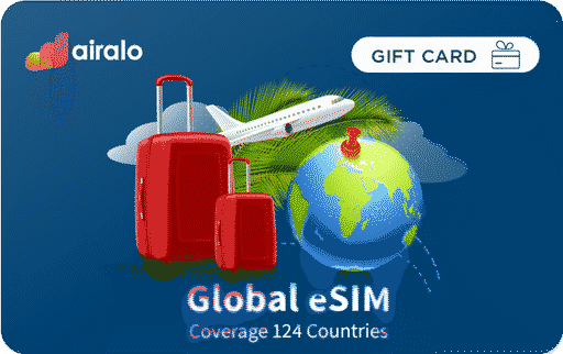 AIRALO (GLOBAL E-SIM) gift card