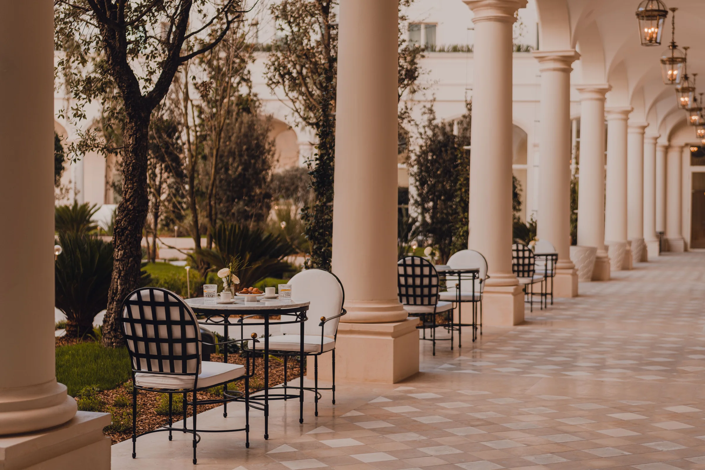 Editorial visualisation of the meeting and hospitality spaces at Carlton Cannes, a Regent Hotel