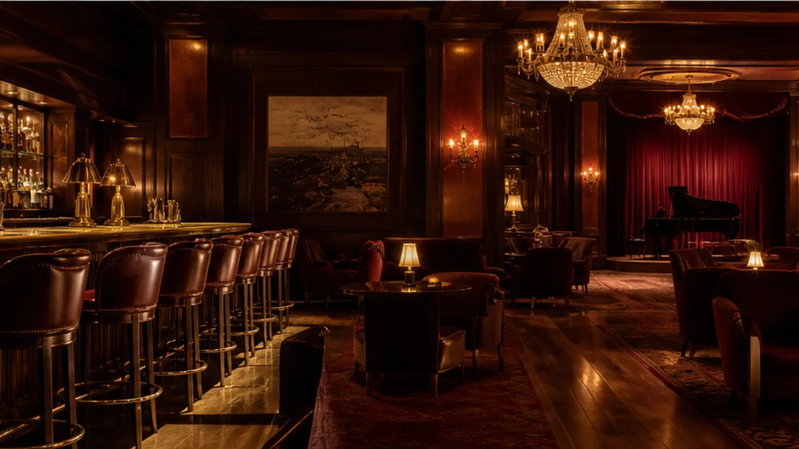 Editorial visualisation of the meeting and hospitality spaces at The Oxford Hotel