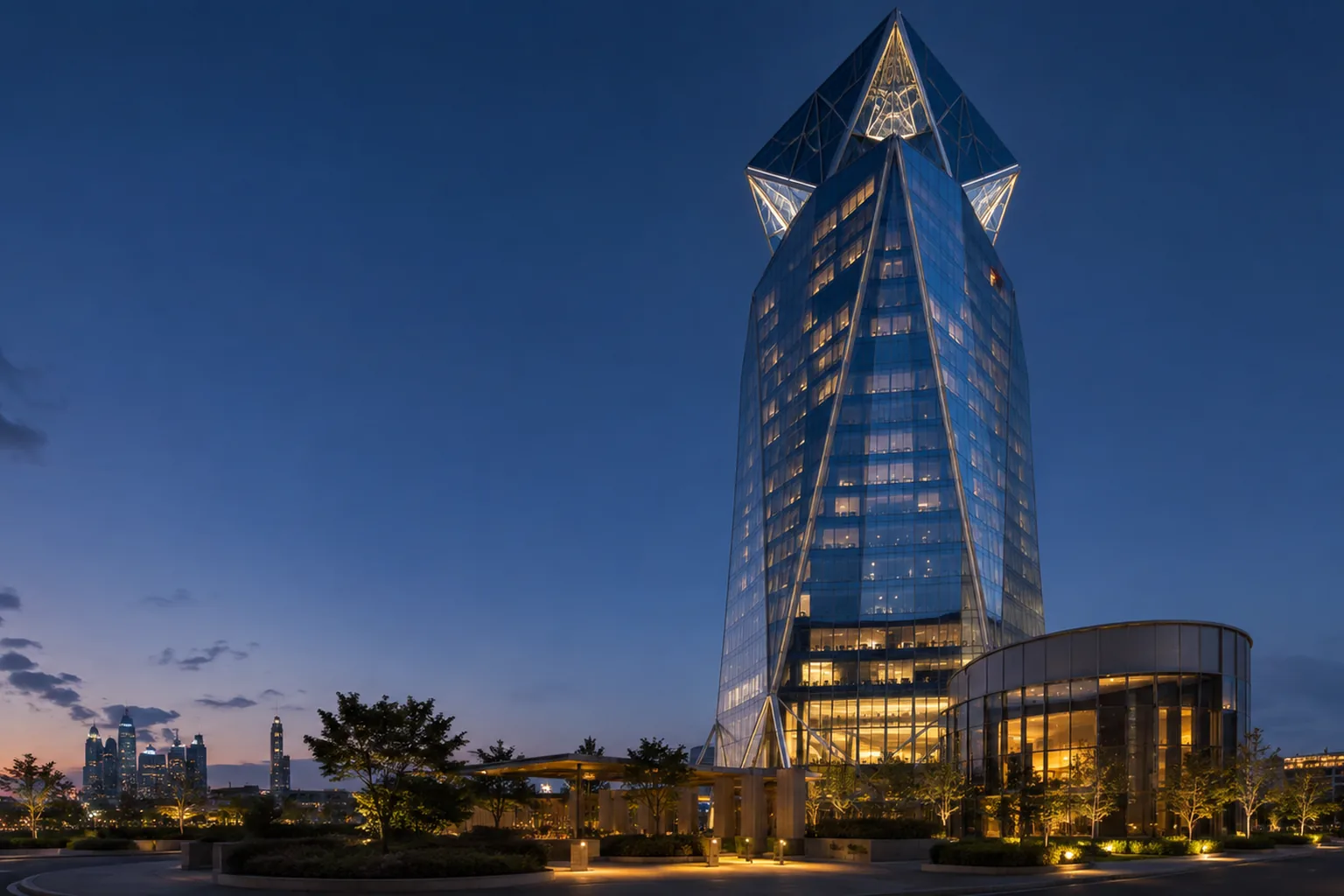Editorial architectural view of the event-week meeting rhythm at SO/ Uptown Dubai
