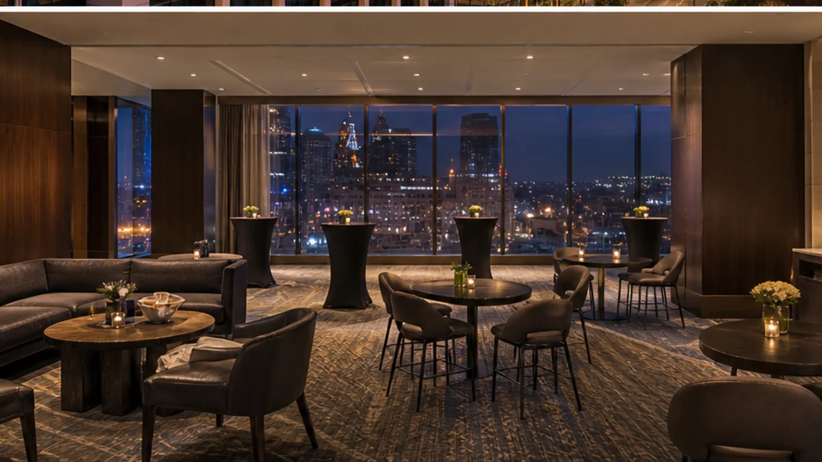 Editorial visualisation of the meeting and hospitality spaces at The Westin Nashville